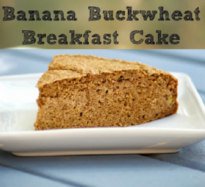 Banana Buckwheat Breakfast Bake header